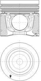 Kolbenschmidt 40270620 - Поршень autocars.com.ua