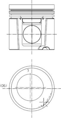 Kolbenschmidt 40278600 - Поршень autocars.com.ua