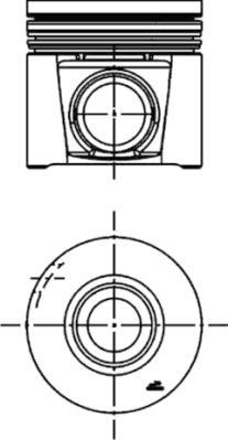 Kolbenschmidt 40285620 - Поршень avtokuzovplus.com.ua