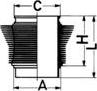 Kolbenschmidt 88452110 - Гильза цилиндра avtokuzovplus.com.ua