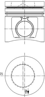 Kolbenschmidt 99676600 - Поршень autocars.com.ua