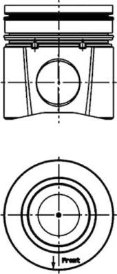 Kolbenschmidt 40588600 - Поршень autocars.com.ua
