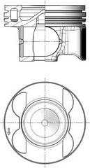 Kolbenschmidt 41079600 - Поршень avtokuzovplus.com.ua