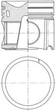 Kolbenschmidt 41659600 - Поршень autocars.com.ua