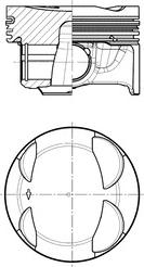 Kolbenschmidt 41671600 - Поршень autocars.com.ua