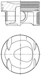 Kolbenschmidt 41727620 - Поршень autocars.com.ua