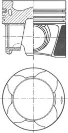 Kolbenschmidt 41861600 - Поршень autocars.com.ua