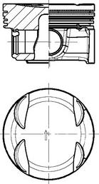 Kolbenschmidt 42138620 - Поршень autocars.com.ua