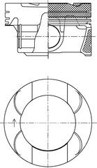 Kolbenschmidt 41990600 - Поршень autocars.com.ua