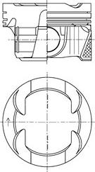 Kolbenschmidt 42108600 - Поршень autocars.com.ua