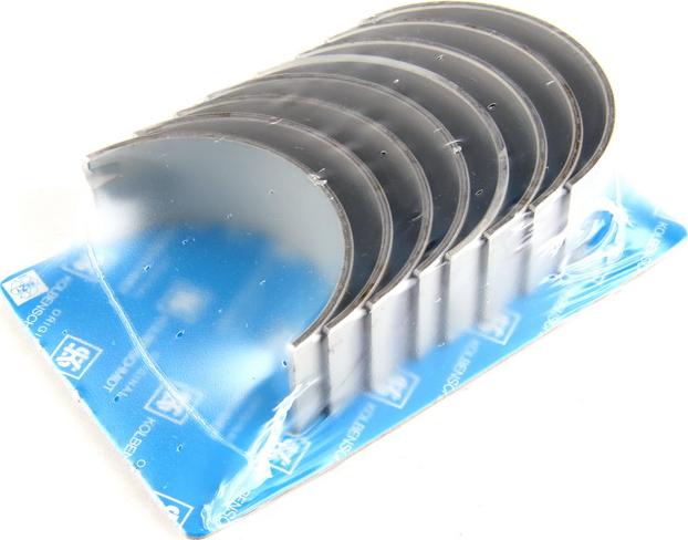 Kolbenschmidt 77268610 - Комплект шатунних вкладишів autocars.com.ua