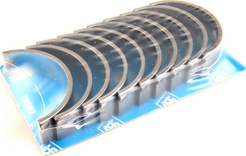 Kolbenschmidt 77553620 - Комплект підшипників колінчастого вала autocars.com.ua