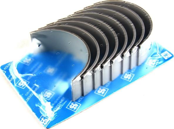 Kolbenschmidt 87200610 - Комплект шатунних вкладишів autocars.com.ua