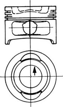 Kolbenschmidt 90264700 - Поршень autocars.com.ua
