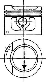 Kolbenschmidt 91513620 - Поршень autocars.com.ua