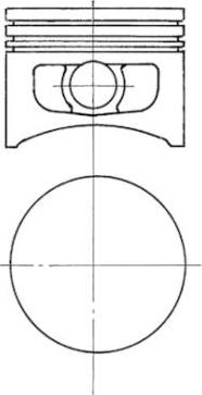 Kolbenschmidt 92054701 - Поршень autocars.com.ua