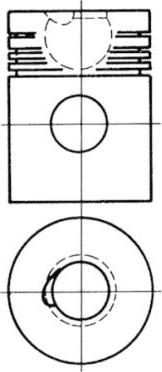 Kolbenschmidt 92986600 - Поршень autocars.com.ua