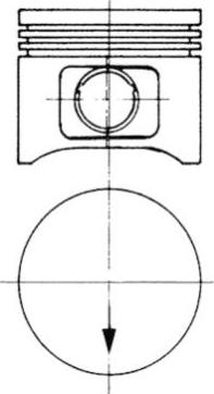 Kolbenschmidt 93754613 - Поршень autocars.com.ua