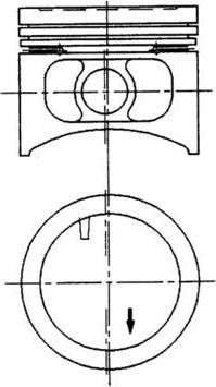 Kolbenschmidt 94903620 - Поршень autocars.com.ua