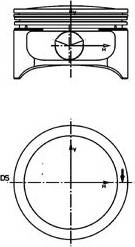 Kolbenschmidt 97359700 - Поршень autocars.com.ua