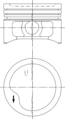 Kolbenschmidt 97394600 - Поршень autocars.com.ua