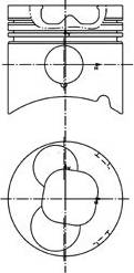 Kolbenschmidt 99340600 - Поршень avtokuzovplus.com.ua