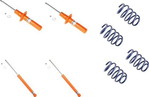 KONI 1120-0612 - Комплект ходової частини, пружини / амортизатори autocars.com.ua