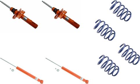 KONI 1120-0821 - Комплект ходової частини, пружини / амортизатори autocars.com.ua