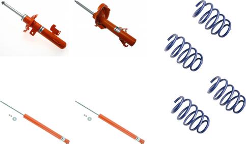KONI 1120-1821 - Комплект ходової частини, пружини / амортизатори autocars.com.ua