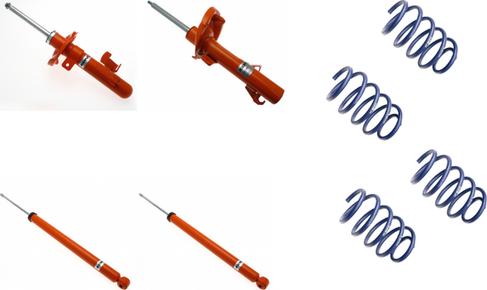 KONI 1120-2292 - Комплект ходової частини, пружини / амортизатори autocars.com.ua