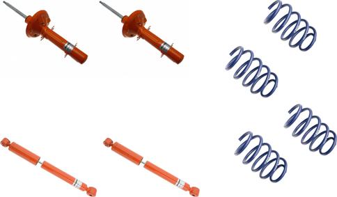 KONI 1120-4381 - Комплект ходової частини, пружини / амортизатори autocars.com.ua