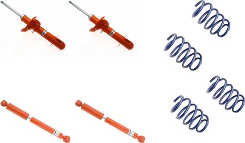 KONI 1120-4382 - Комплект ходової частини, пружини / амортизатори autocars.com.ua