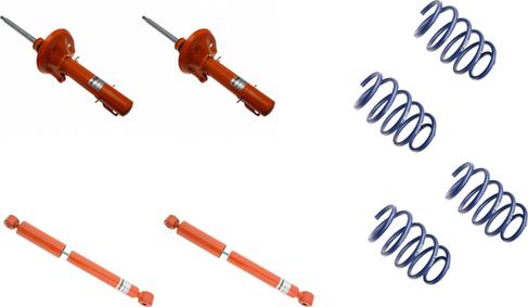 KONI 1120-4384 - Комплект ходової частини, пружини / амортизатори autocars.com.ua