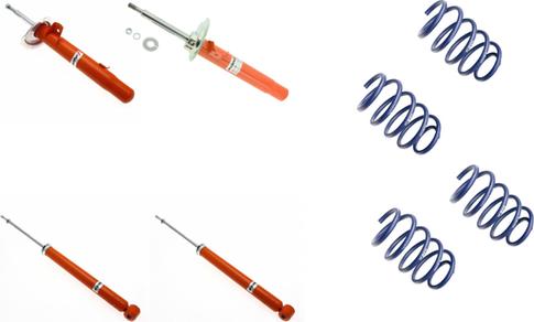 KONI 1120-4851 - Комплект ходової частини, пружини / амортизатори autocars.com.ua