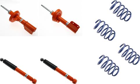 KONI 1120-4961 - Комплект ходової частини, пружини / амортизатори autocars.com.ua