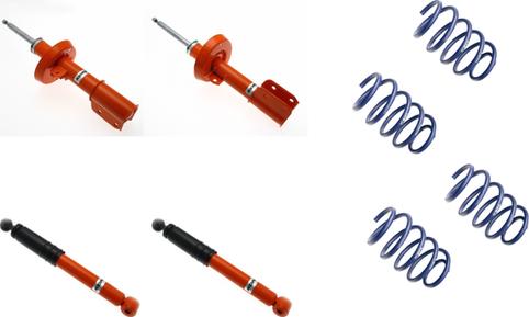 KONI 1120-4962 - Комплект ходової частини, пружини / амортизатори autocars.com.ua