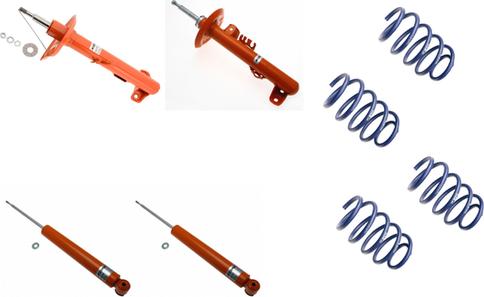 KONI 1120-8242 - Комплект ходової частини, пружини / амортизатори autocars.com.ua