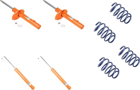 KONI 1120-8403 - Комплект ходової частини, пружини / амортизатори autocars.com.ua