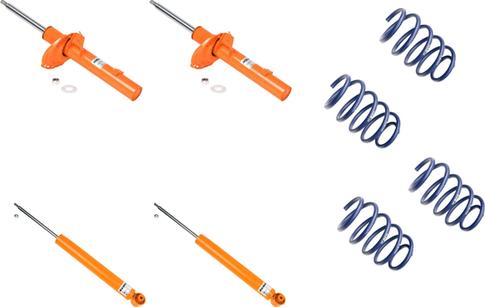 KONI 1120-8431 - Комплект ходової частини, пружини / амортизатори autocars.com.ua