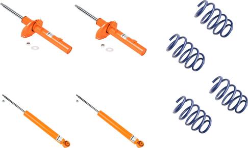 KONI 1120-8436 - Комплект ходової частини, пружини / амортизатори autocars.com.ua