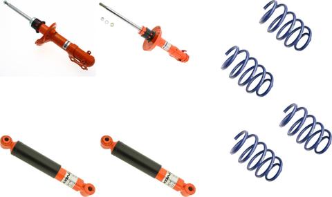 KONI 1120-8722 - Комплект ходової частини, пружини / амортизатори autocars.com.ua