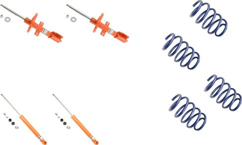 KONI 1120-8839-1 - Комплект ходової частини, пружини / амортизатори autocars.com.ua