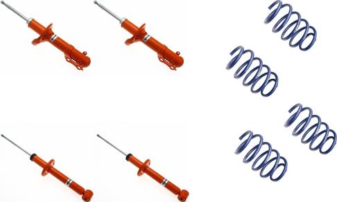KONI 1120-9811 - Комплект ходової частини, пружини / амортизатори autocars.com.ua