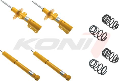 KONI 1140-8893 - Комплект ходовой части, пружины / амортизаторы autodnr.net