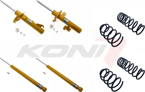 KONI 1140-2081 - Комплект ходової частини, пружини / амортизатори autocars.com.ua