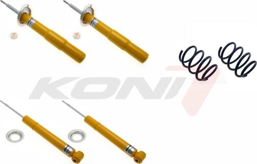 KONI 1140-2553 - Комплект ходової частини, пружини / амортизатори autocars.com.ua