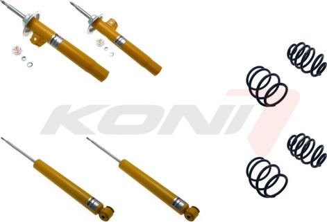 KONI 1140-2691 - Комплект ходової частини, пружини / амортизатори autocars.com.ua