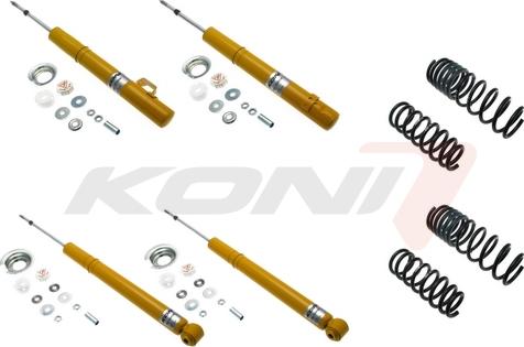 KONI 1140-2811 - Комплект ходової частини, пружини / амортизатори autocars.com.ua