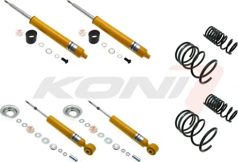 KONI 1140-3321 - Комплект ходової частини, пружини / амортизатори autocars.com.ua