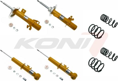 KONI 1140-3432 - Комплект ходової частини, пружини / амортизатори autocars.com.ua